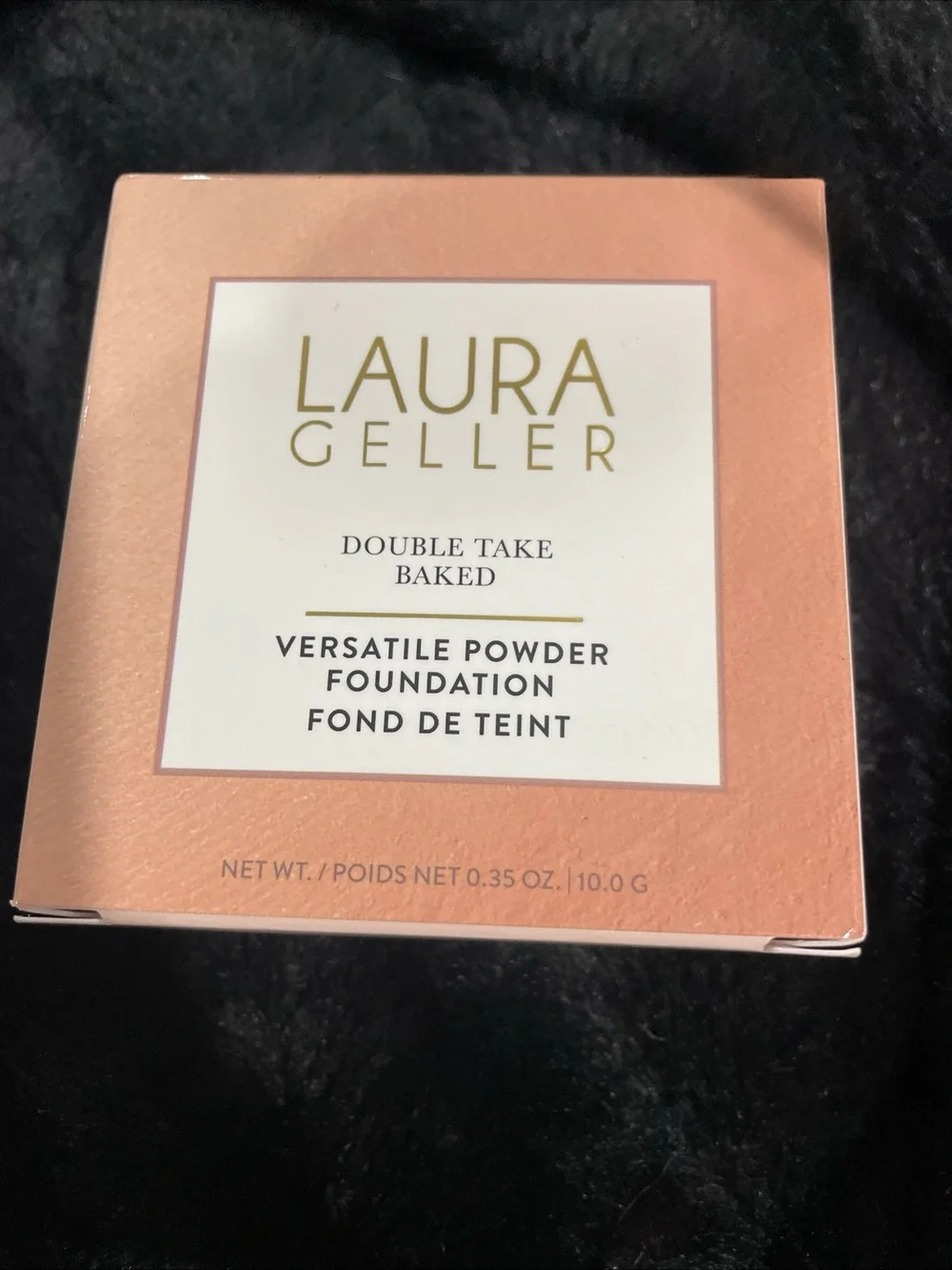 New Laura Geller Double Take Baked Versatile Powder Foundation - fair
